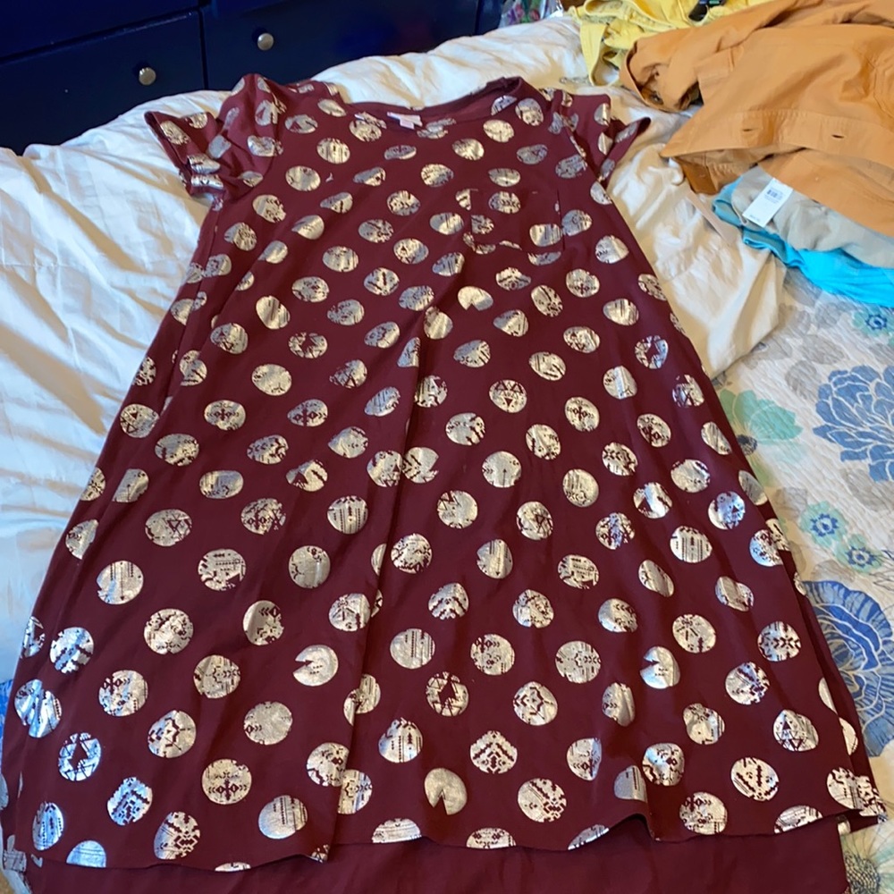 Lularoe M Carly Holiday